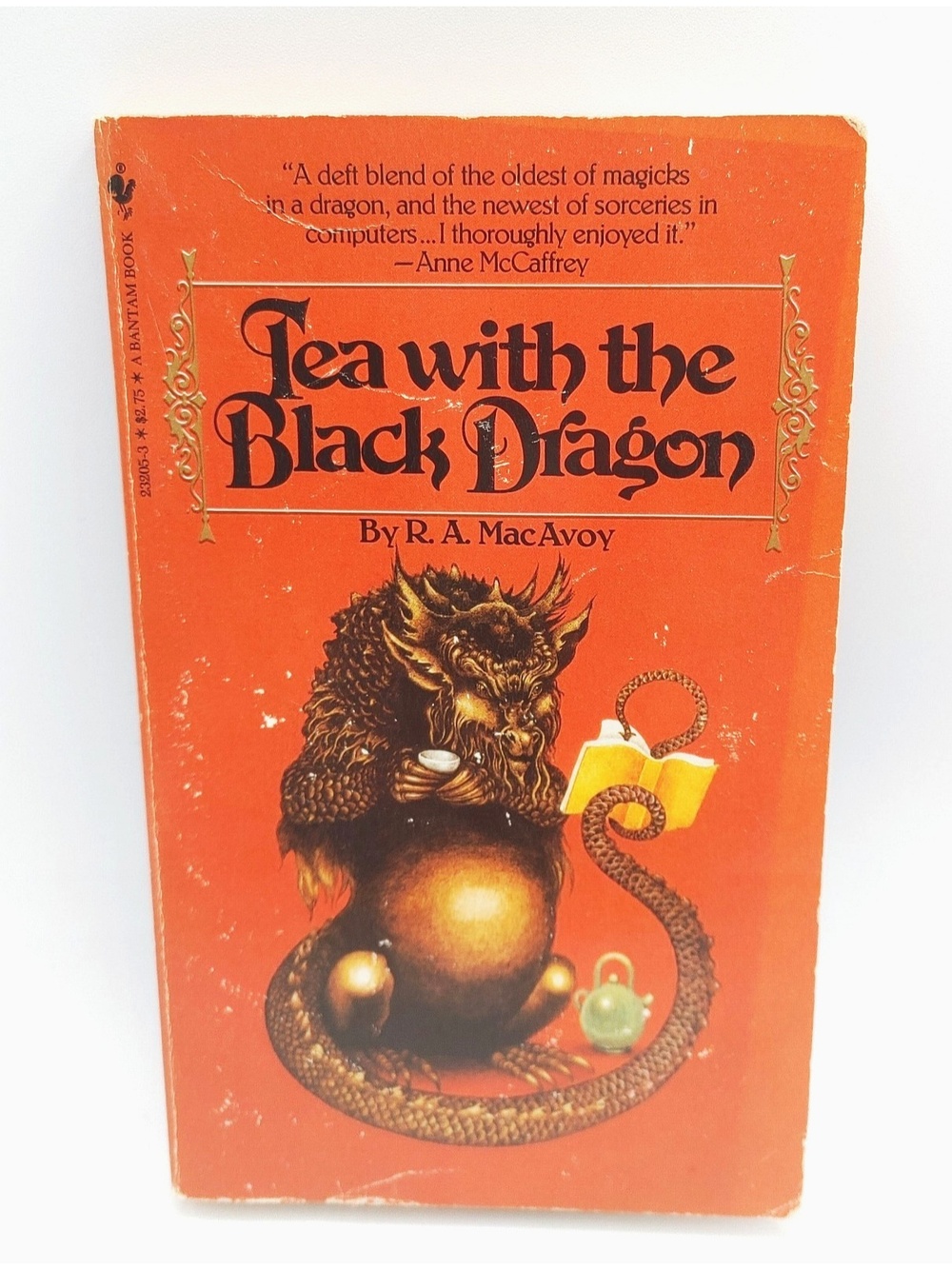 Tea with the Black Dragon (Black Dragon #1) R.A. MacAvoy PB Bantam PB Book 1983